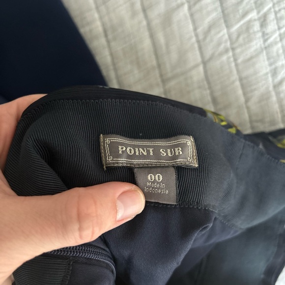 Point Sur Long Skirt Black Floral Print - Picture 2 of 3